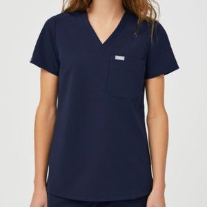 Figs Navy Catarina™ One-Pocket Scrub Top